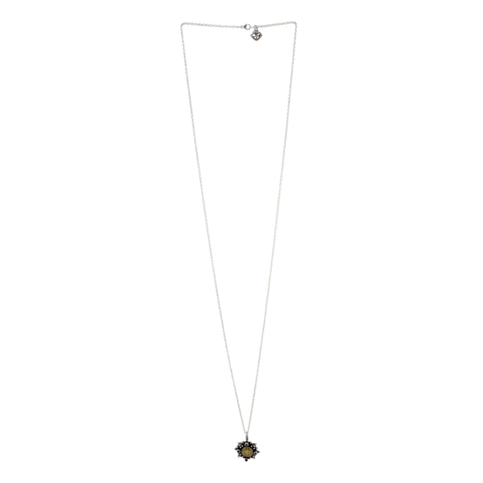 VIRGINS SAINTS & ANGELS VSA Petite Cloister San Benito Charm SS Necklace Silver - flyKAMP