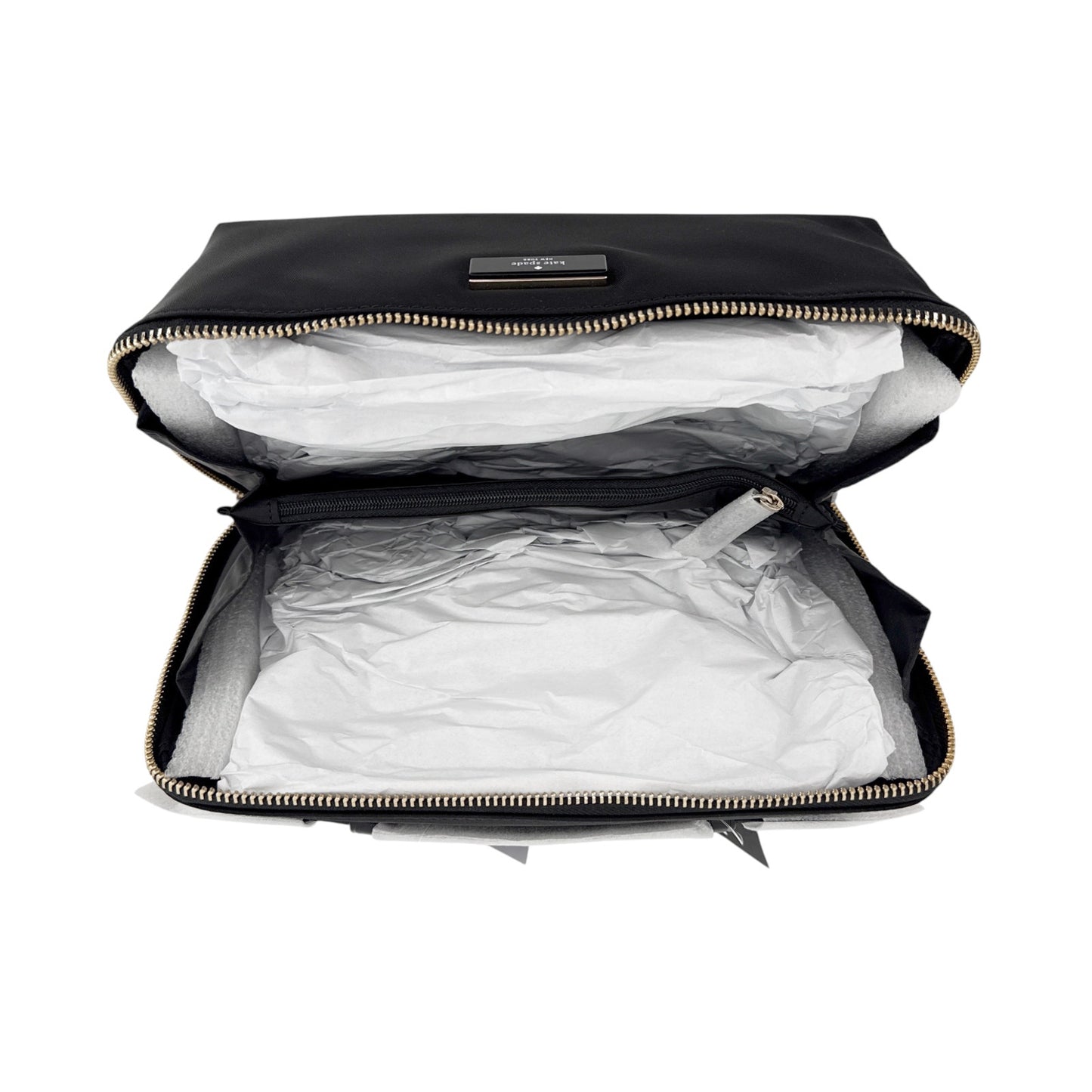 KATE SPADE New York Carter Nylon Travel Cosmetic Pouch in Black