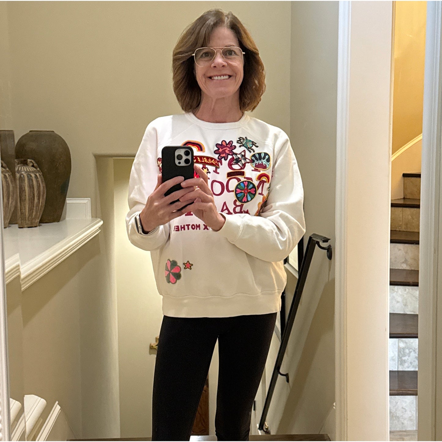 La DOUBLEJ x MOTHER The Biggie Concert Whisper White Patch It Up