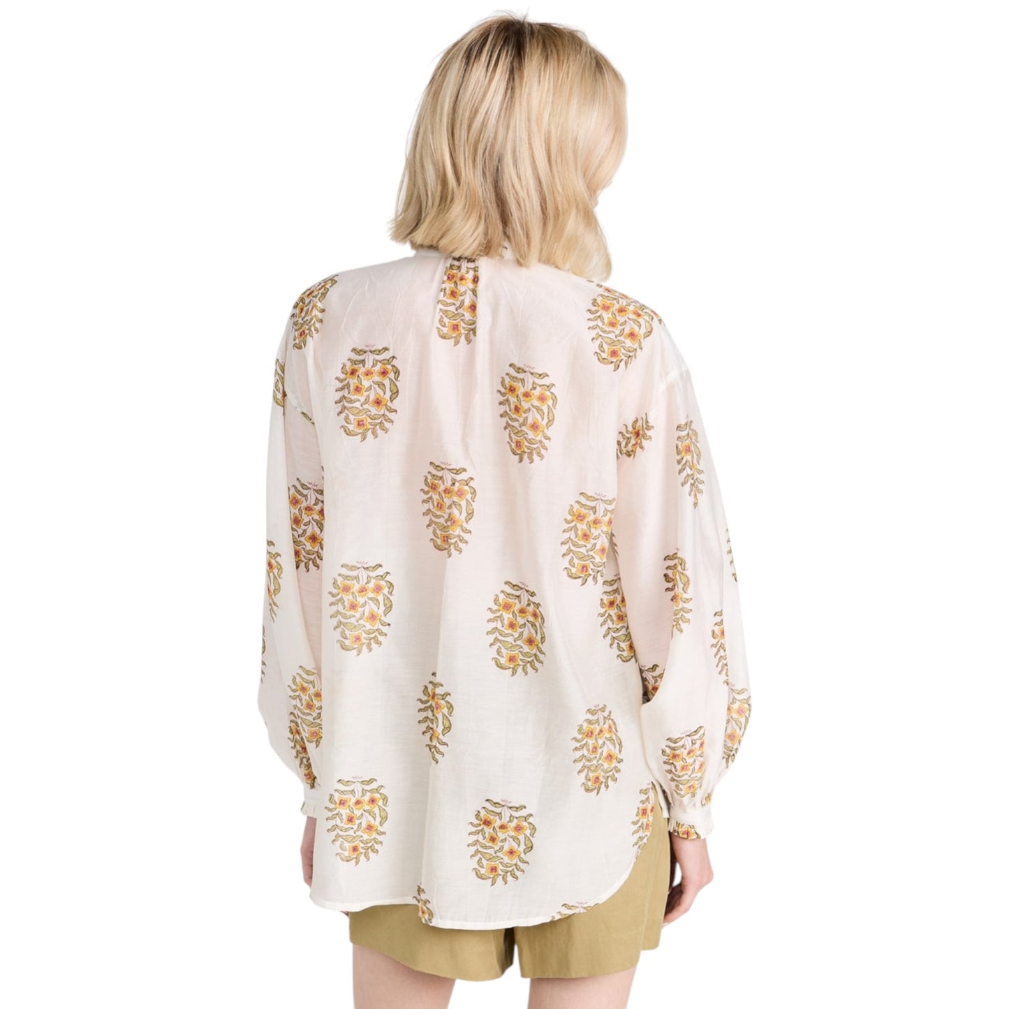 ALIX of BOHEMIA Poet Buttercup Blouse S