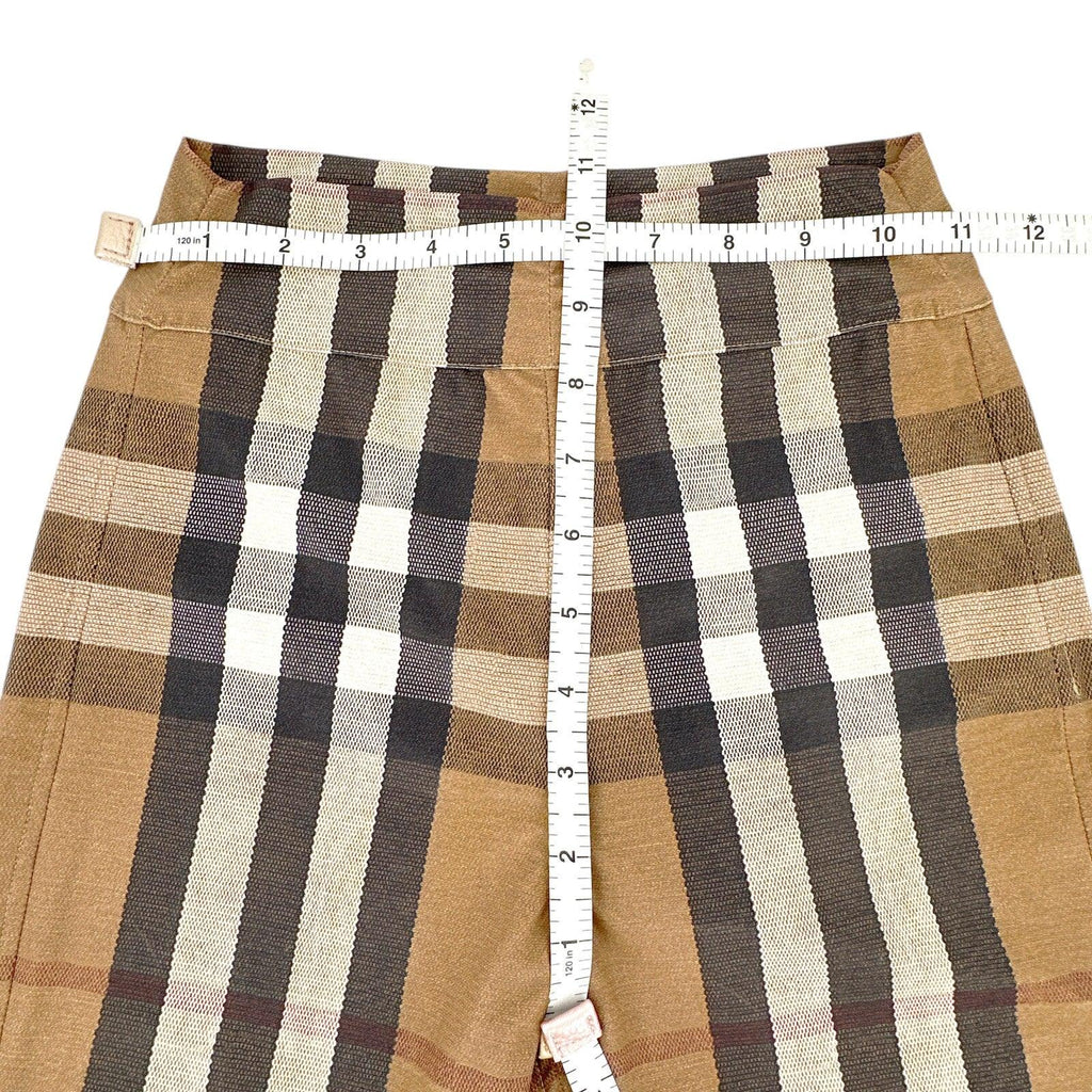 BURBERRY Andrea Check Biker Short XS - flyKAMP