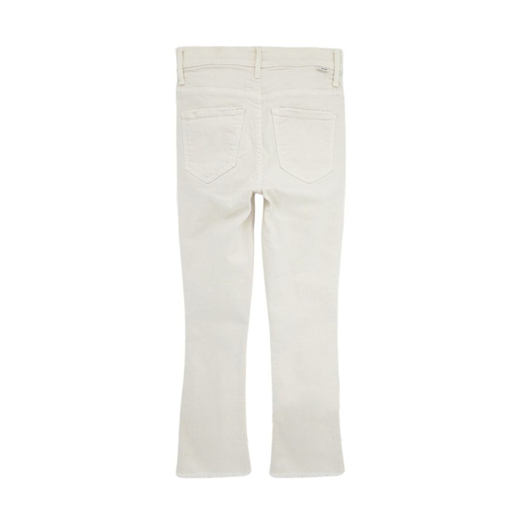 MOTHER The Insider Crop Step Fray in Cream Puffs 24 Mother