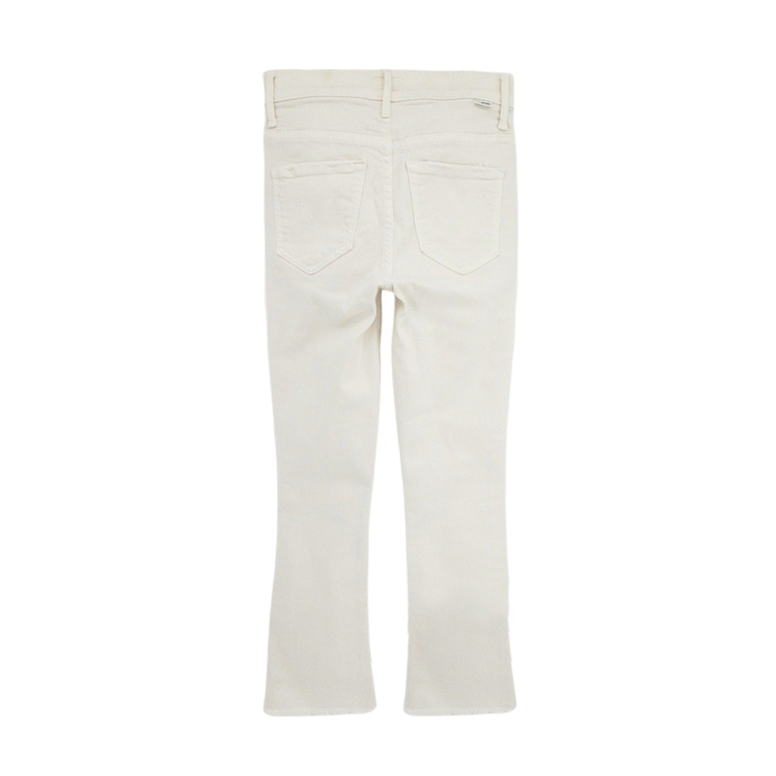 MOTHER The Insider Crop Step Fray in Cream Puffs 24 Mother