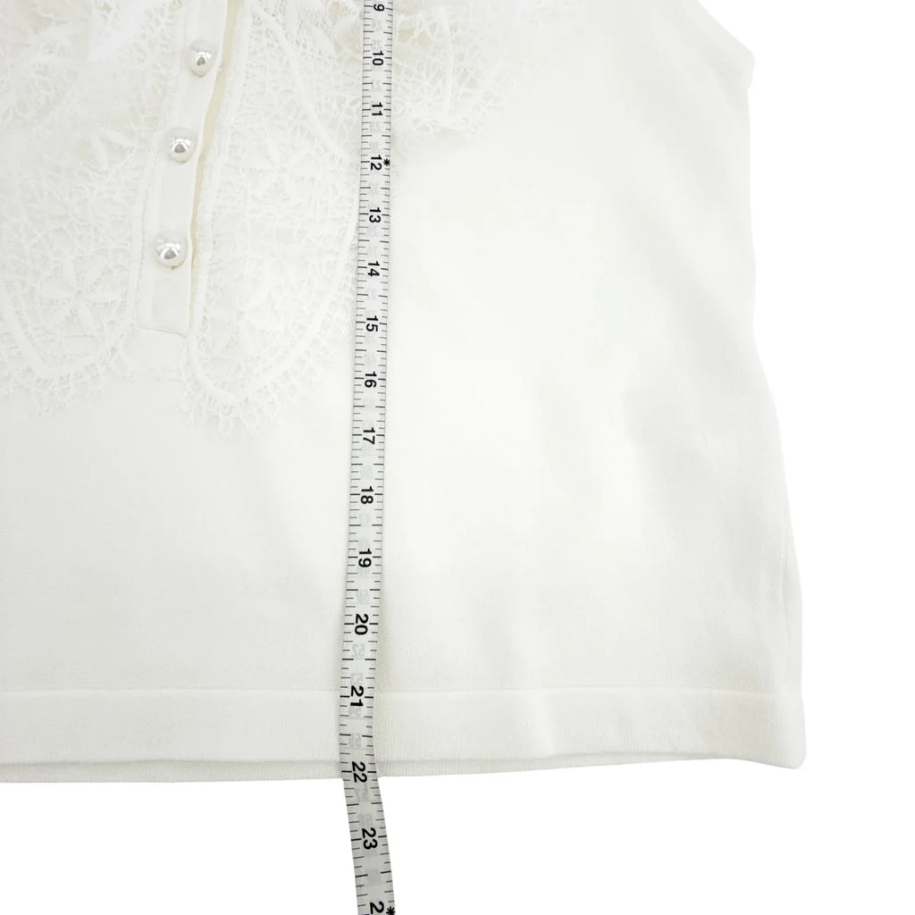 ESSENTIEL ANTWERP Ihelly Sweater Top in Off-white S - flyKAMP