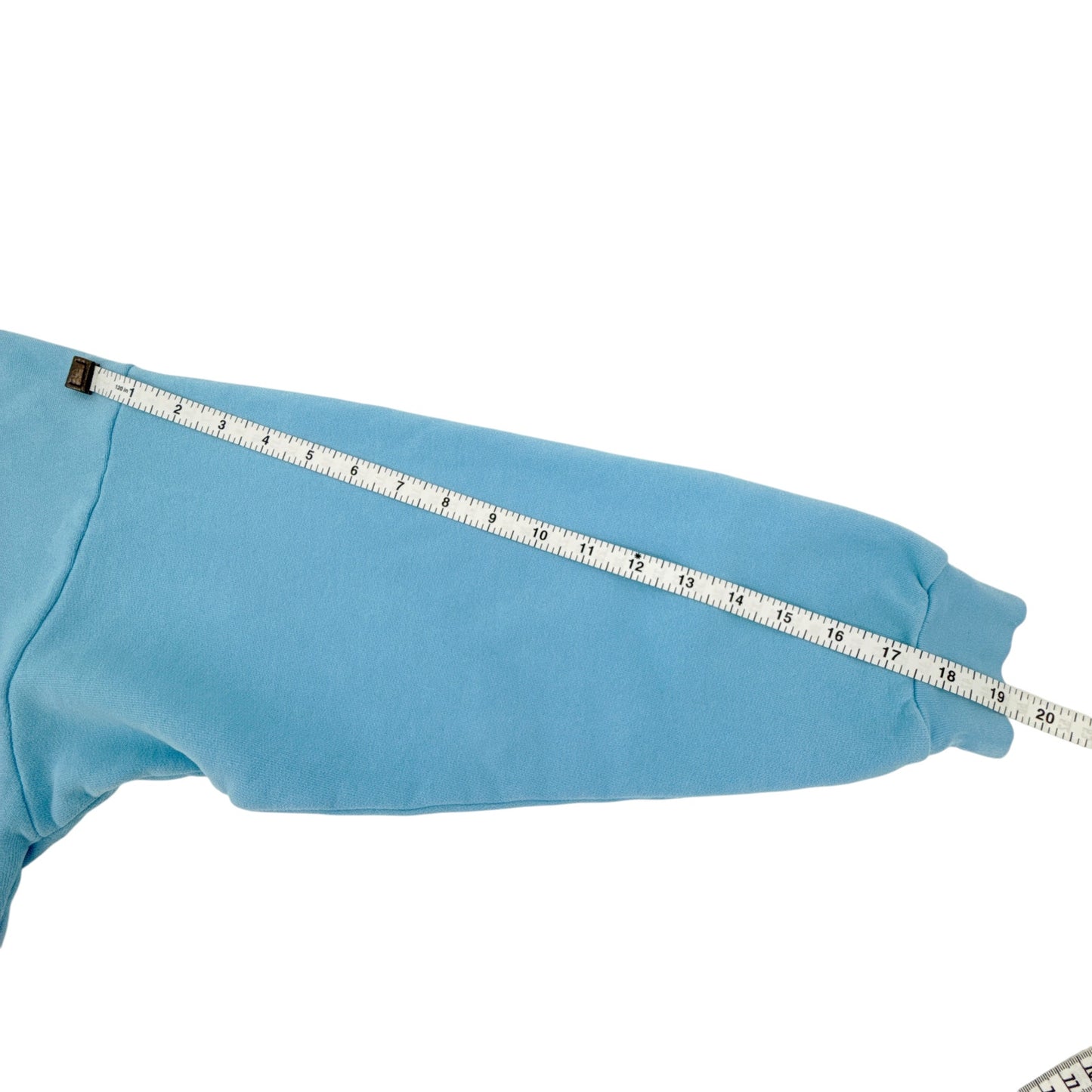 MOTHER The Drop Square Logo Cotton Sweatshirt in Mother High Density XS