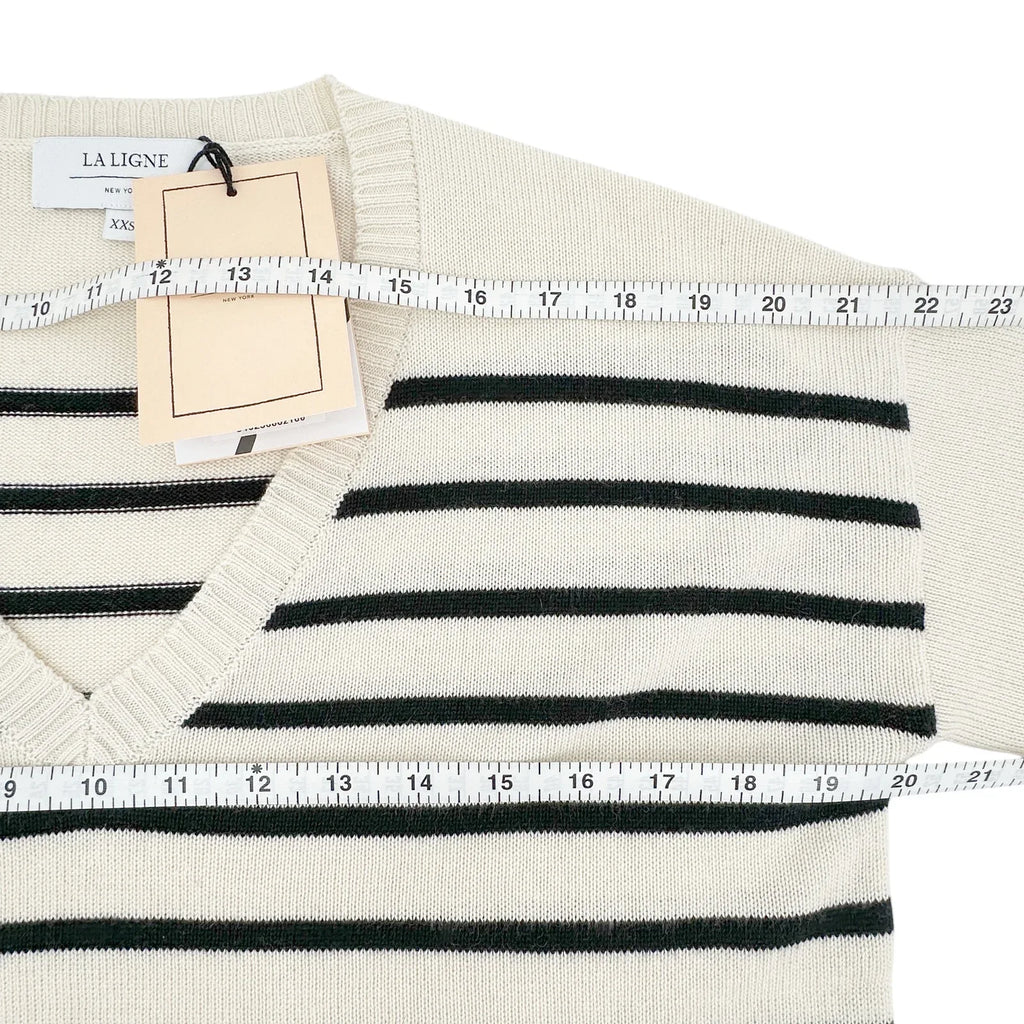 LA LIGNE Antoine V Neck Sweater XXS - flyKAMP