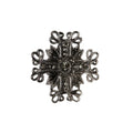 VIRGINS SAINTS & ANGELS VSA Electra Cross Ring in Gunmetal Size 7 - flyKAMP