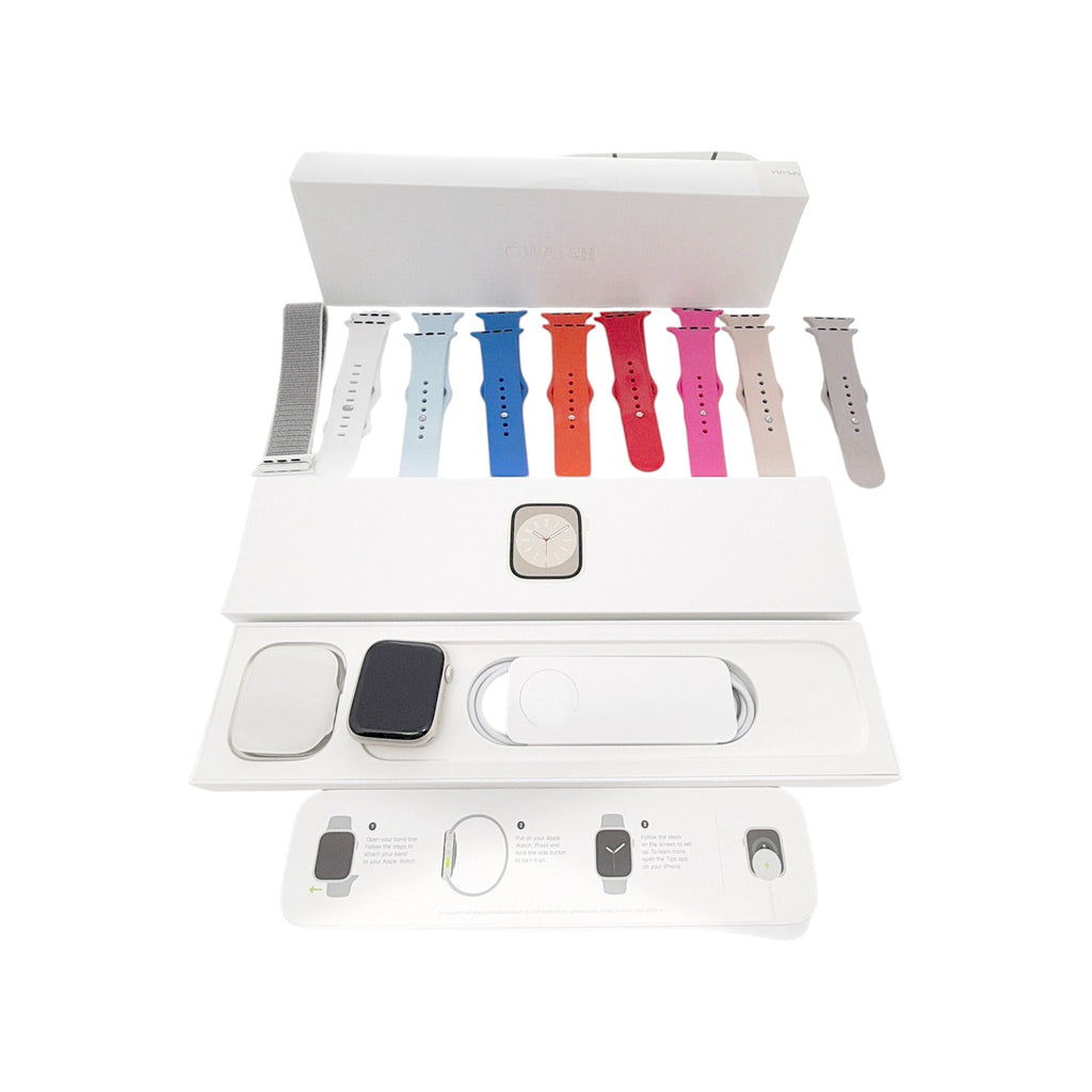 APPLE Watch Series 8 GPS 45mm Starlight Aluminum Case Apple