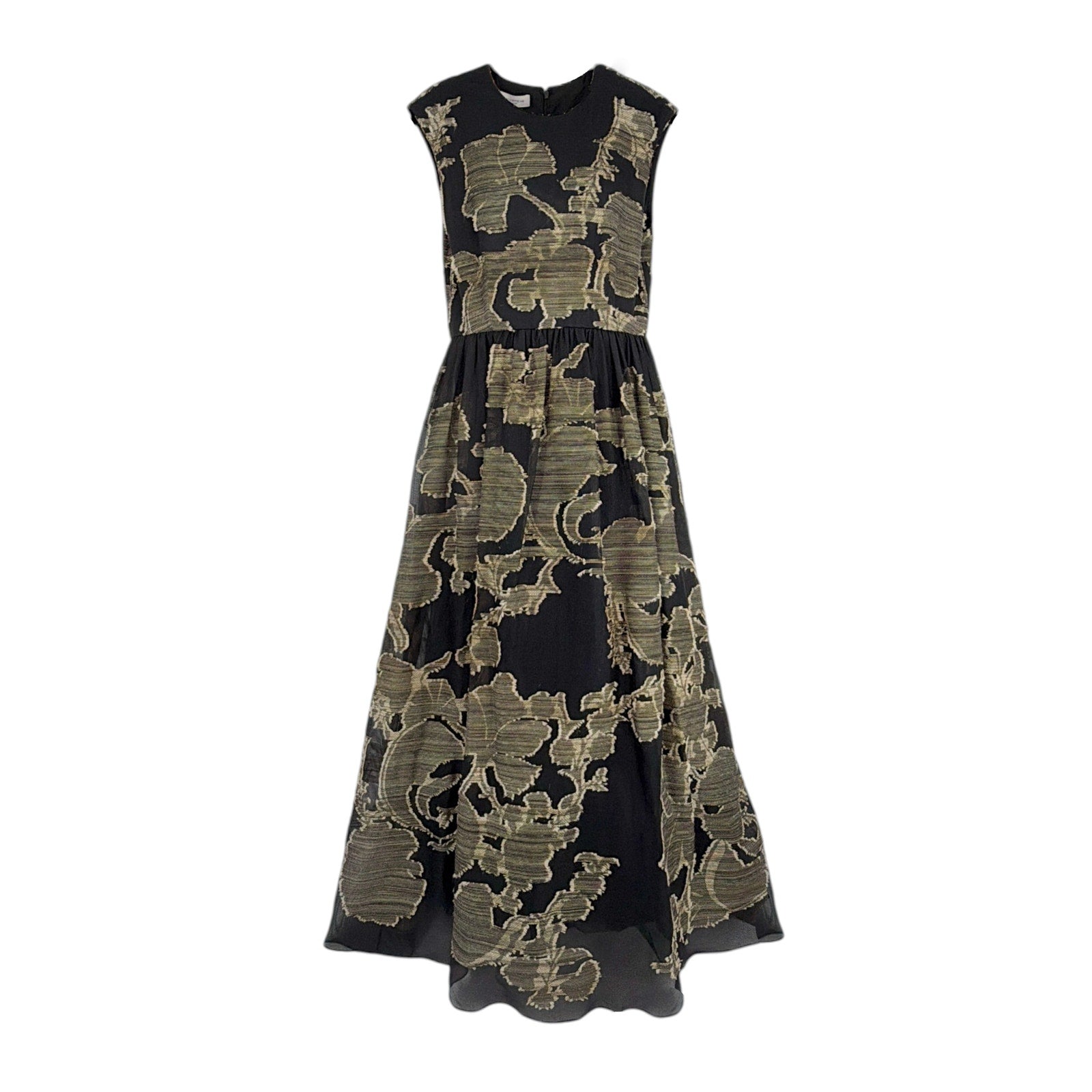 LAFAYETTE 148 New York Jacquard Silk Evening Gown in Black 4|S Lafayette 148 New York