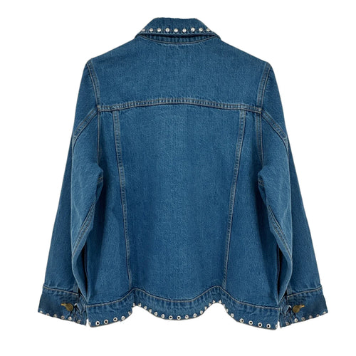 THE GREAT. The Studded Denim Jacket. 1|S - flyKAMP