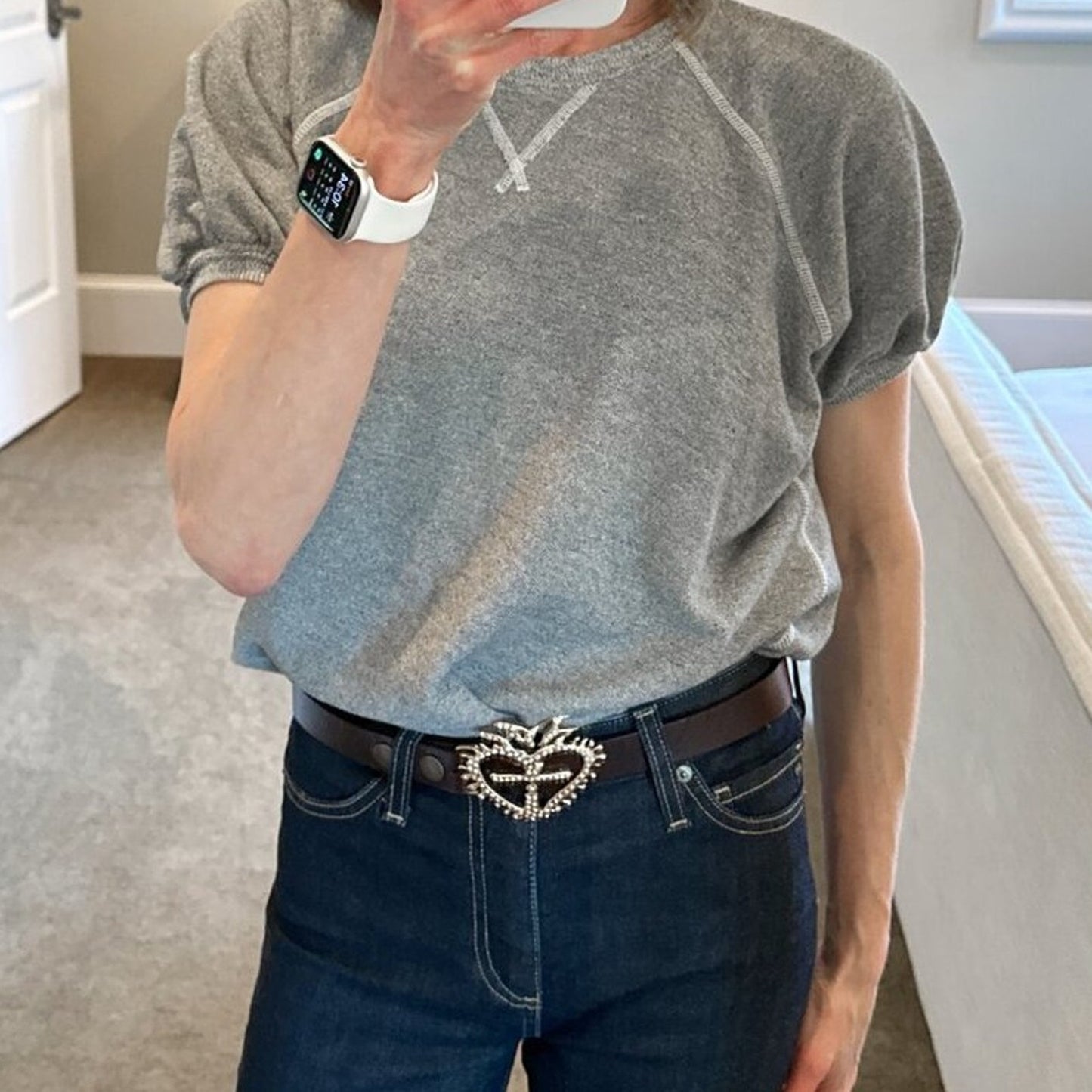 VIRGINS SAINTS & ANGELS VSA Belt Strap .75 in Brown XS