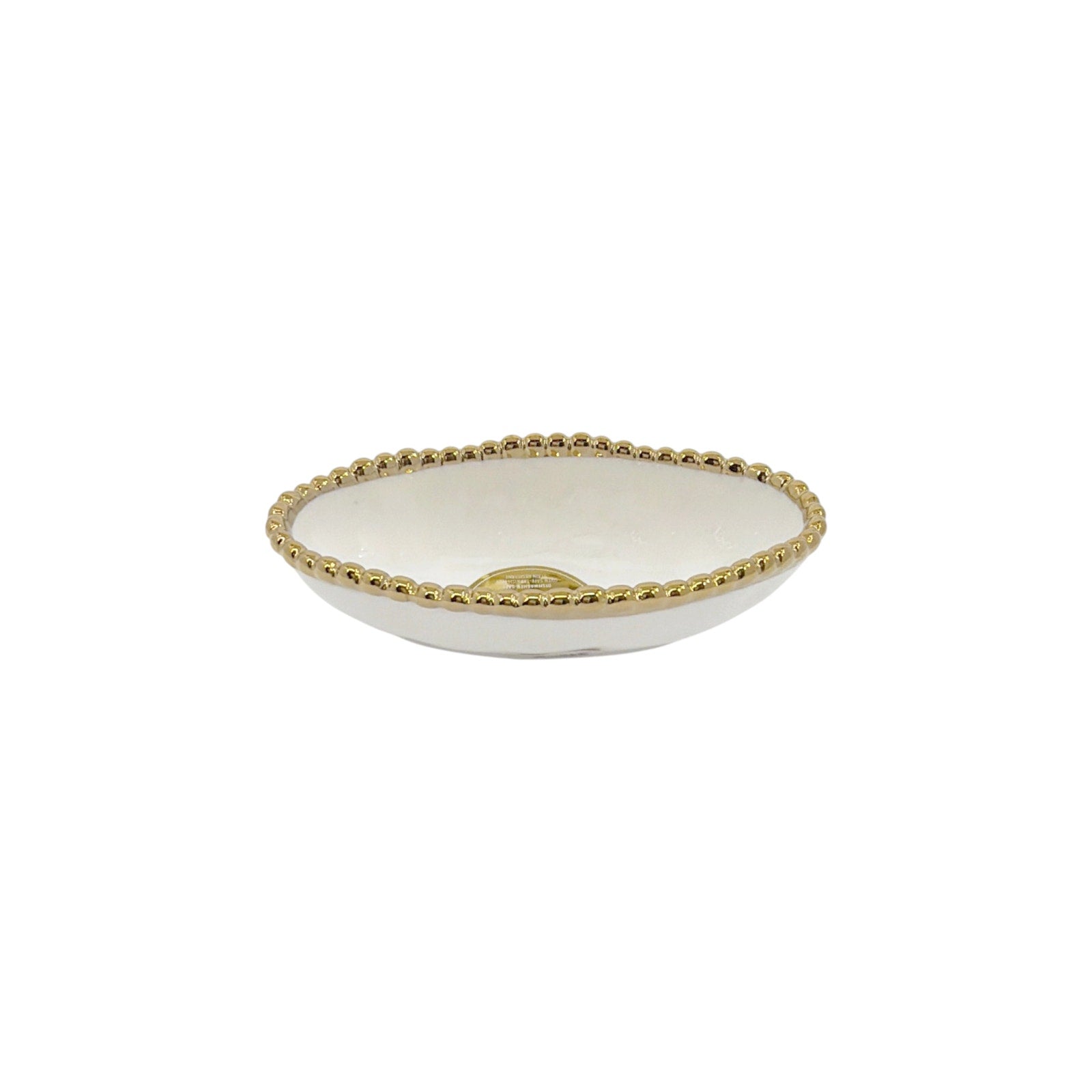 PAMPA BAY Golden Salerno Long Condiment Bowl Set of 2 Pampa Bay