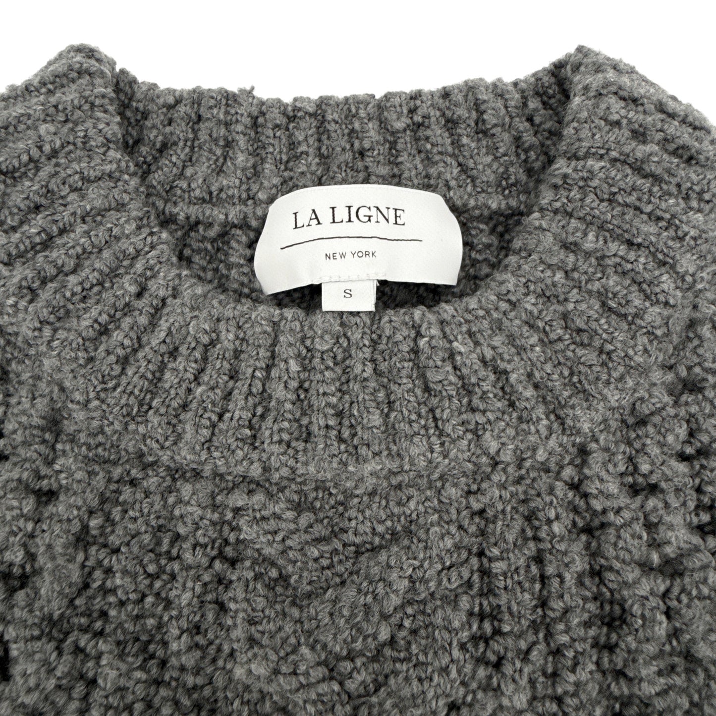LA LIGNE Allan Sweater in Grey S
