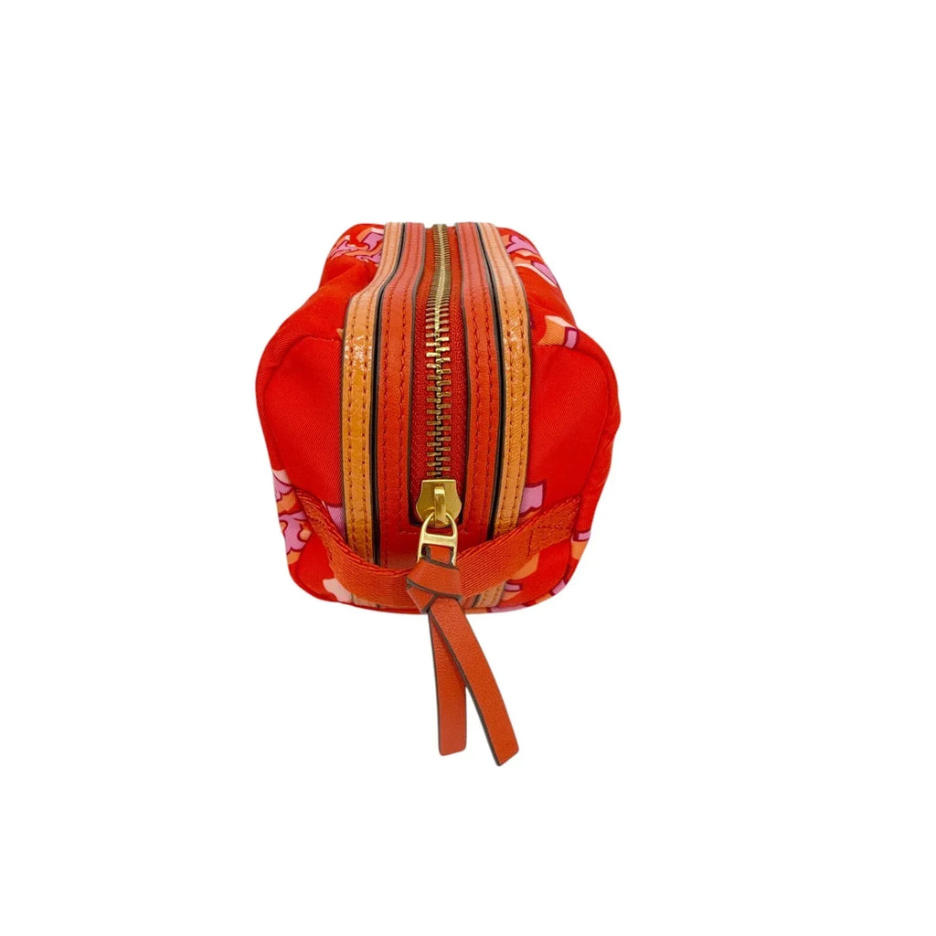 TORY BURCH Virginia Logo Printed Cosmetic Case - flyKAMP