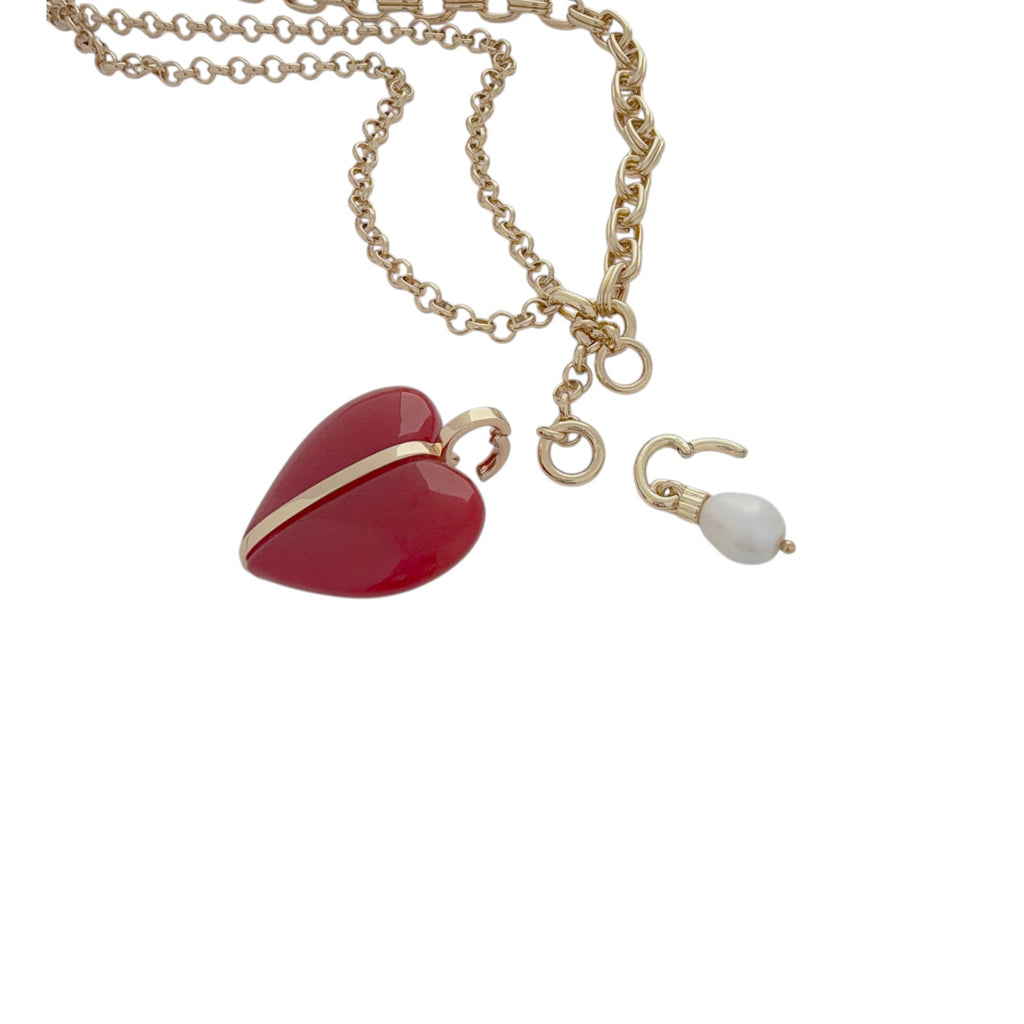 ROXANNE ASSOULIN The Double Charm Pendant Necklace Roxanne Assoulin