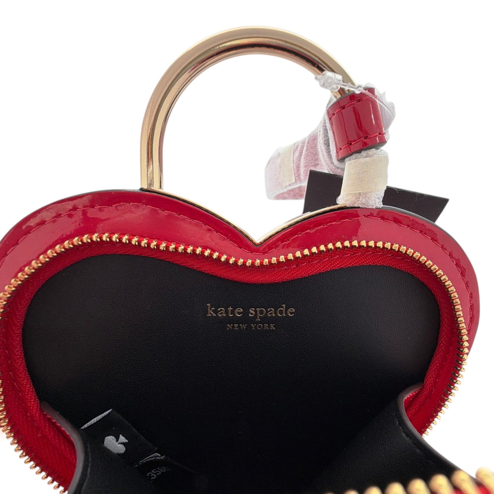 KATE SPADE New York Key to My Heart Wristlet in Cherry Rouge Kate Spade
