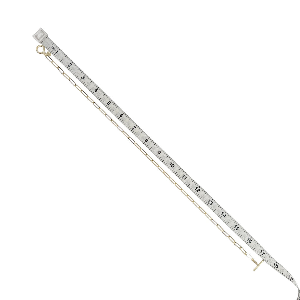 SILPADA Let’s Link Chain Necklace in Gold Plated Silver 17”