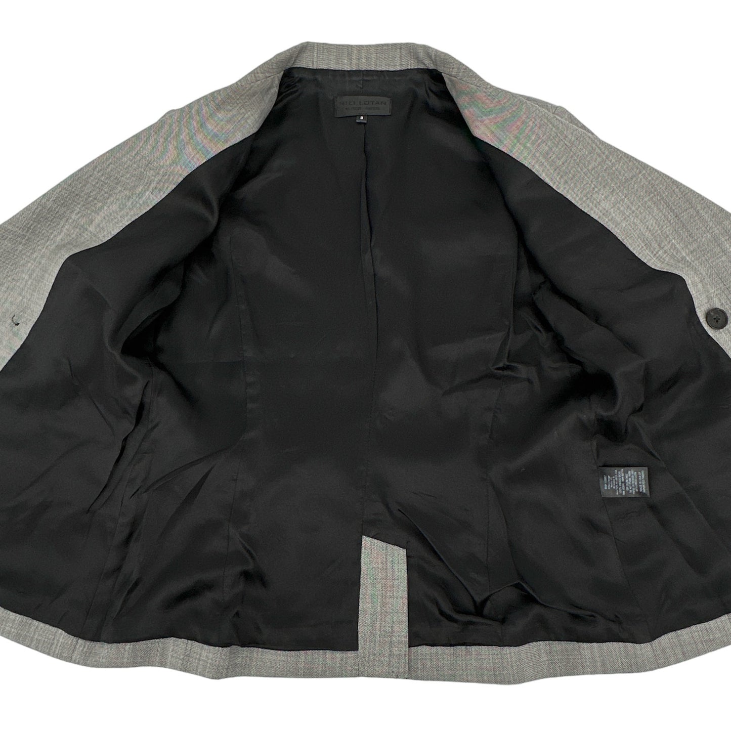 NILI LOTAN Jefferson Jacket Blazer in Grey 8