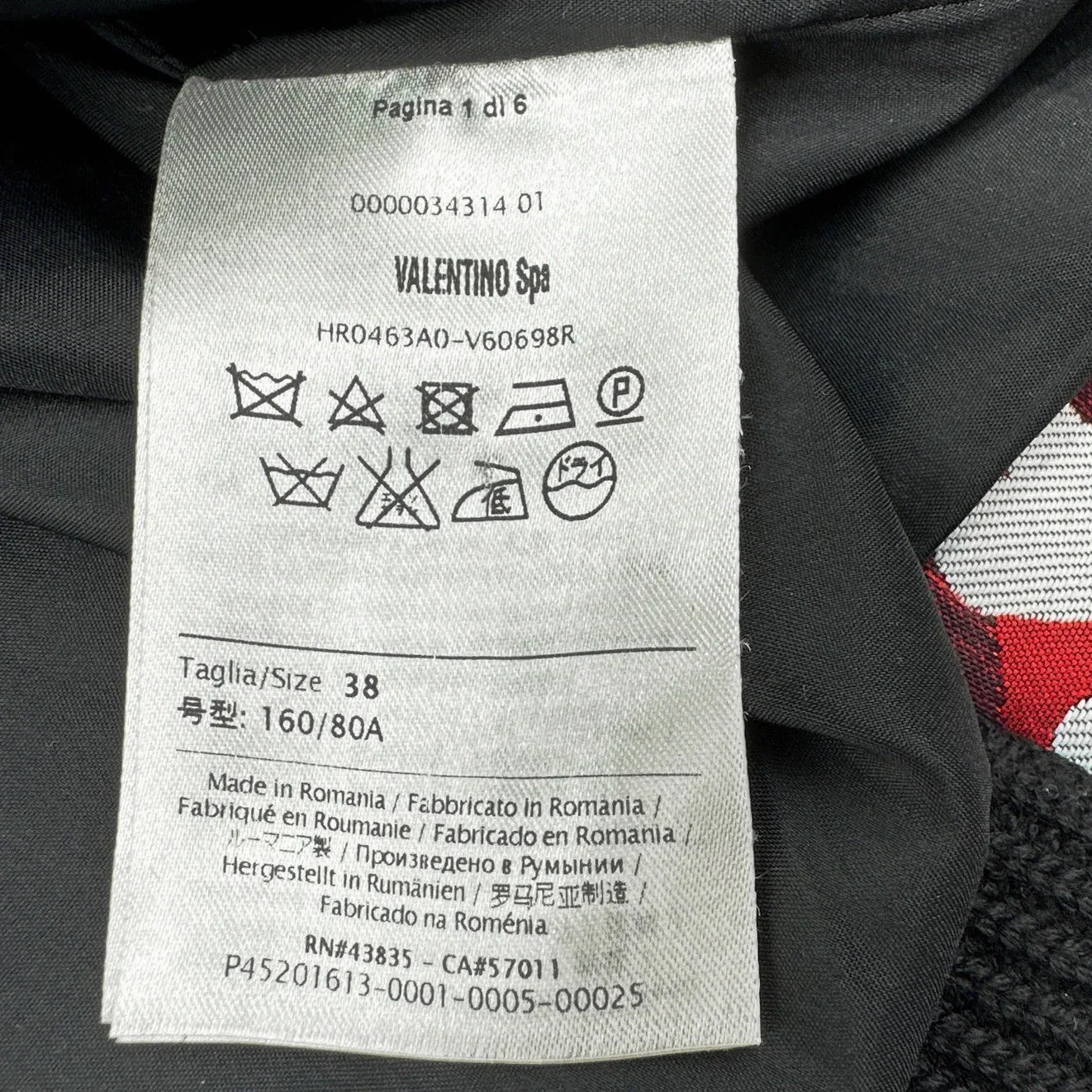 REDVALENTINO Jacquard Heart Bomber Jacket IT38|XS - flyKAMP