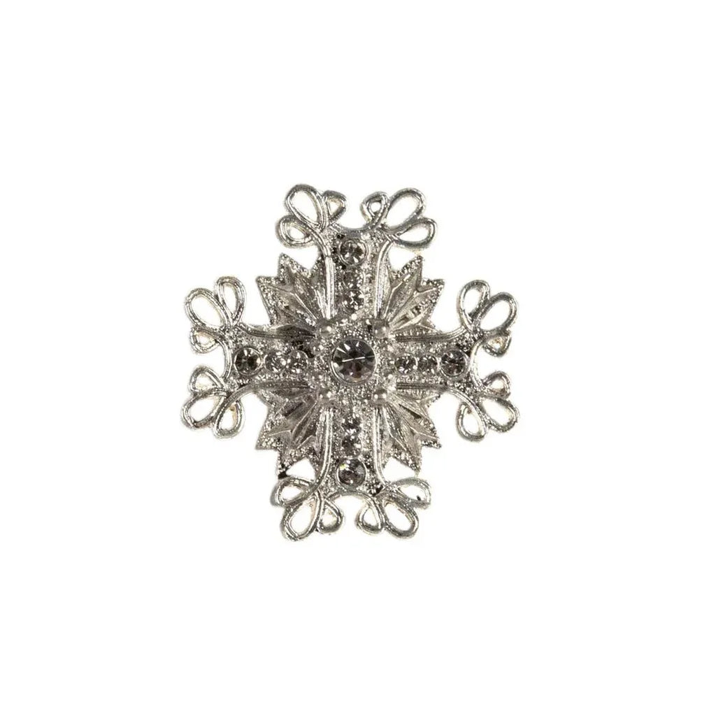 VIRGINS SAINTS & ANGELS VSA Electra Cross Ring in Silver Size 6 - flyKAMP