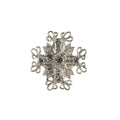 VIRGINS SAINTS & ANGELS VSA Electra Cross Ring in Silver Size 6 - flyKAMP