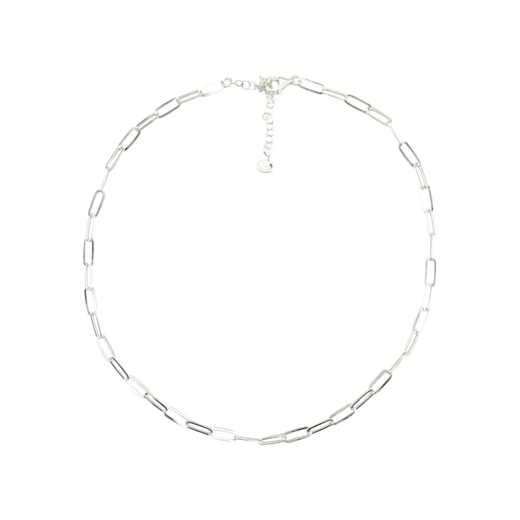 SILPADA Graffetta Matte Necklace in Sterling Silver - flyKAMP
