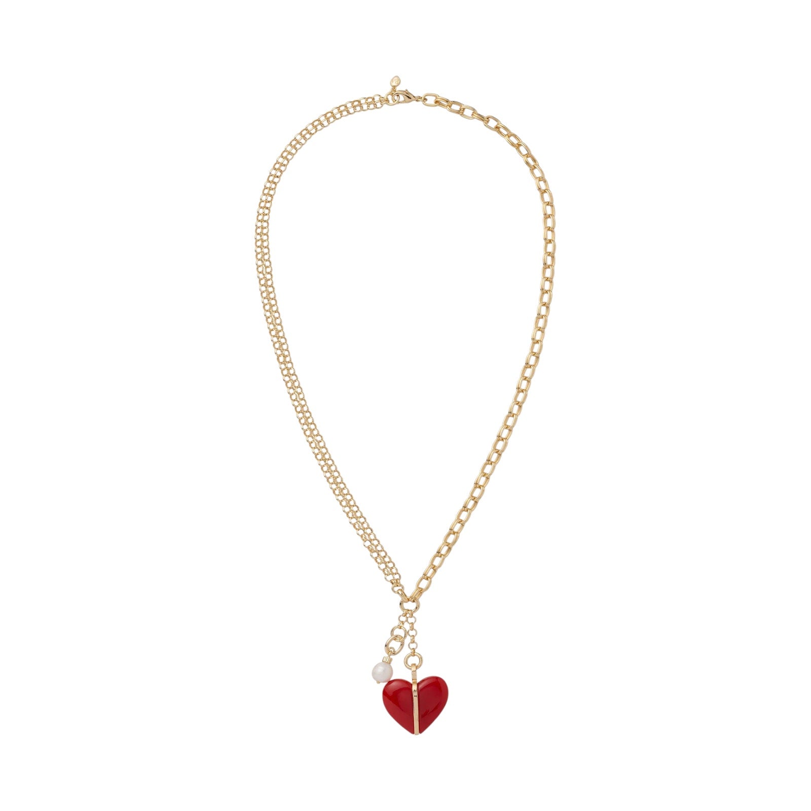 ROXANNE ASSOULIN The Double Charm Pendant Necklace Roxanne Assoulin