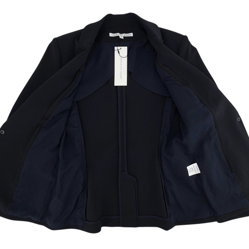VERONICA BEARD Scuba Dickey Jacket in Navy 8 Veronica Beard