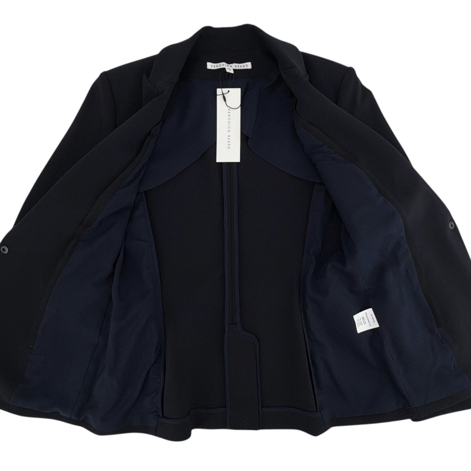 VERONICA BEARD Scuba Dickey Jacket in Navy 8 Veronica Beard