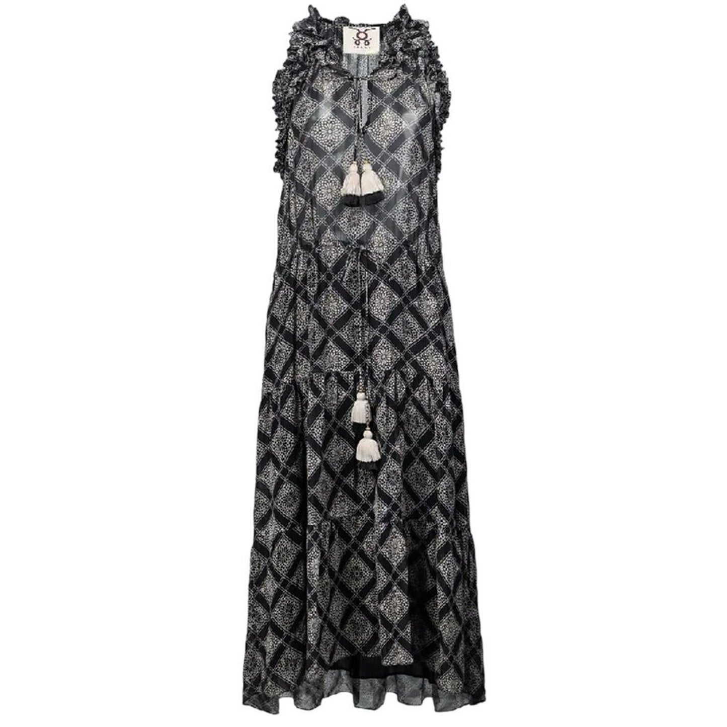 FIGUE Gabriella Silk Dress XS