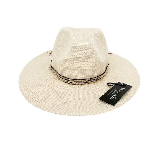 MARCUS ADLER The Taylor Panama Packable Hat in Ivory