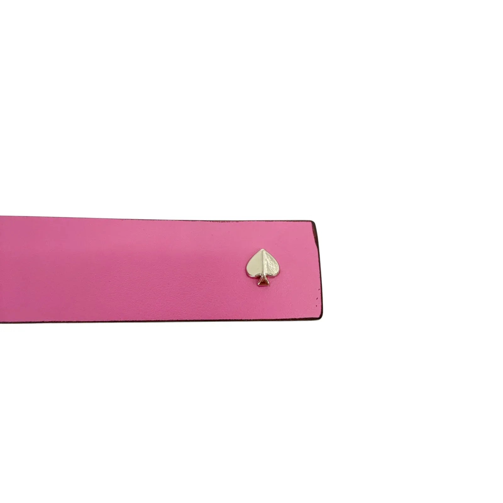 KATE SPADE New York Spade Belt in Rhododendron Grove / Pale Gold M - flyKAMP