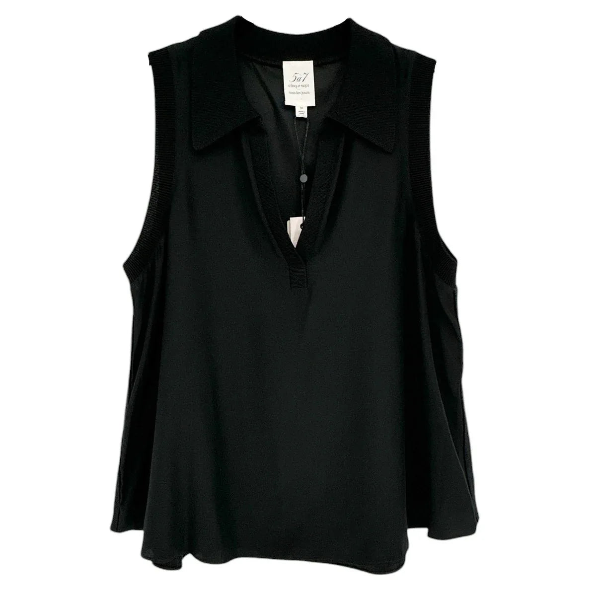 CINQ A SEPT Lysandra Silk Top M - flyKAMP