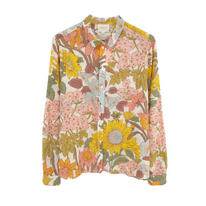 SEZANE Chemise Pierro Shirt in 70's Boho FR40|US8|L