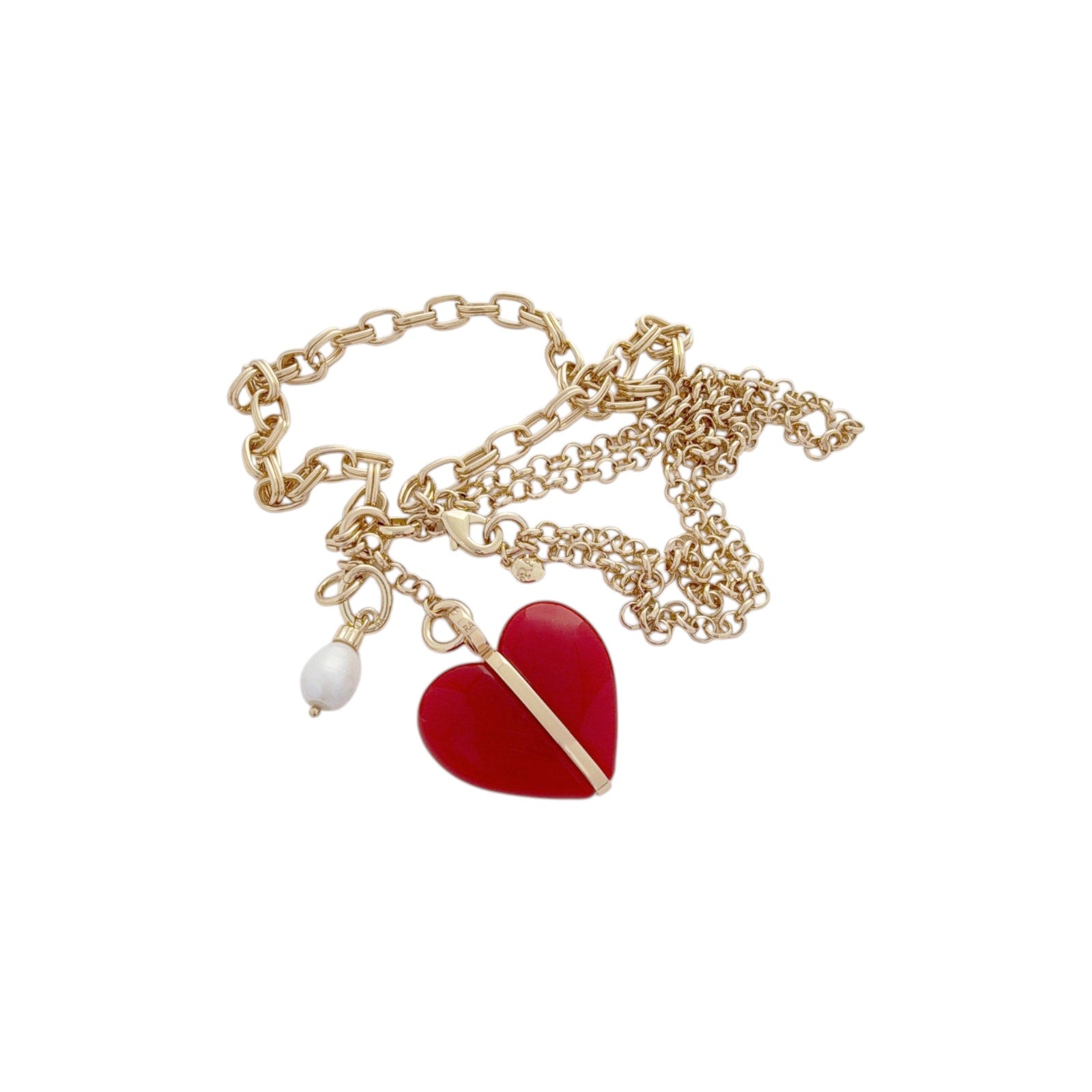 ROXANNE ASSOULIN The Double Charm Pendant Necklace Roxanne Assoulin