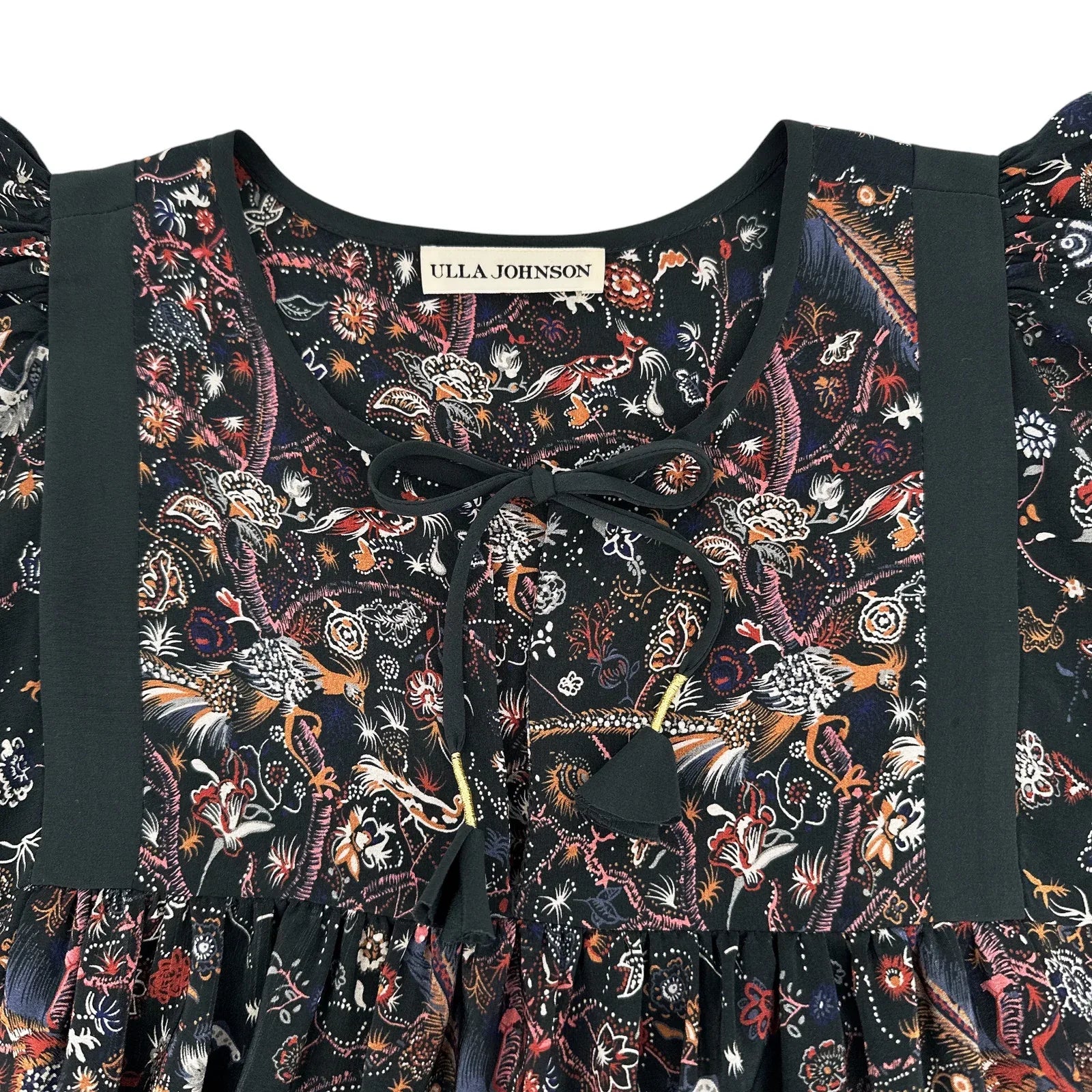 ULLA JOHNSON Posy Silk Top 0 - flyKAMP