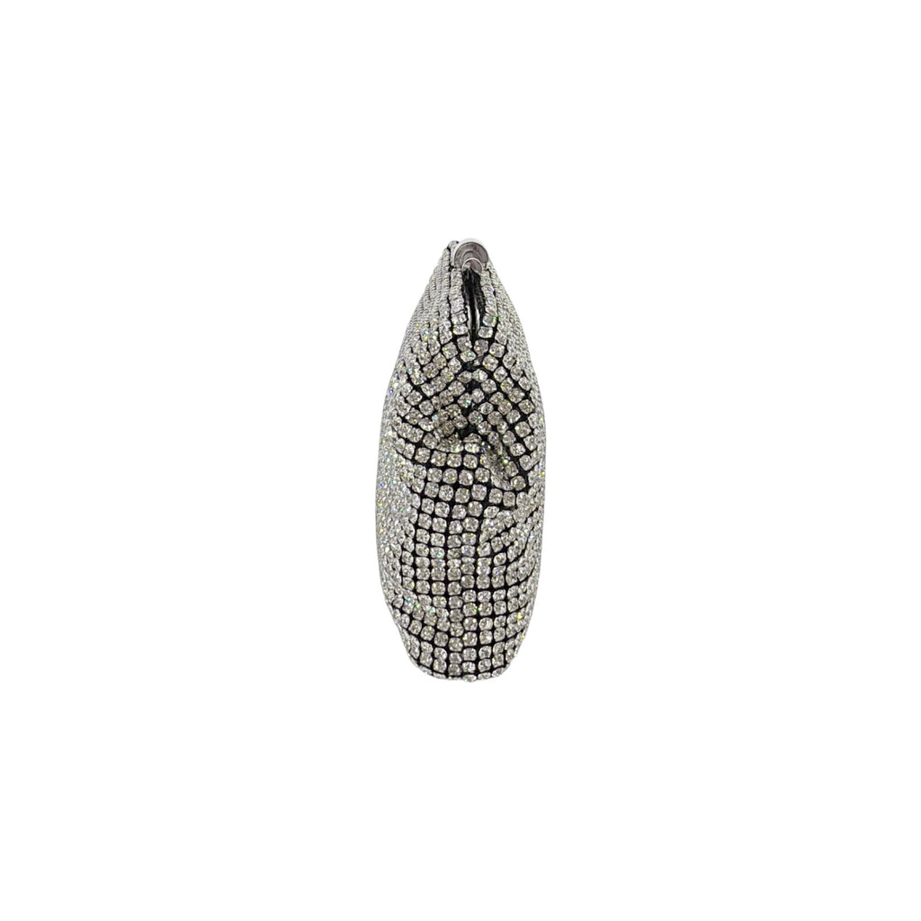 REISS Adaline Crystal Clutch Bag Reiss