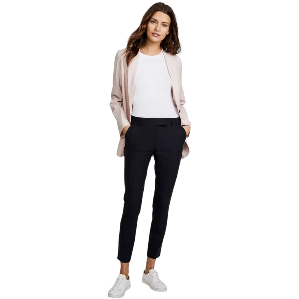 VERONICA BEARD Slim Cigarette Pants in Navy 0 Veronica Beard