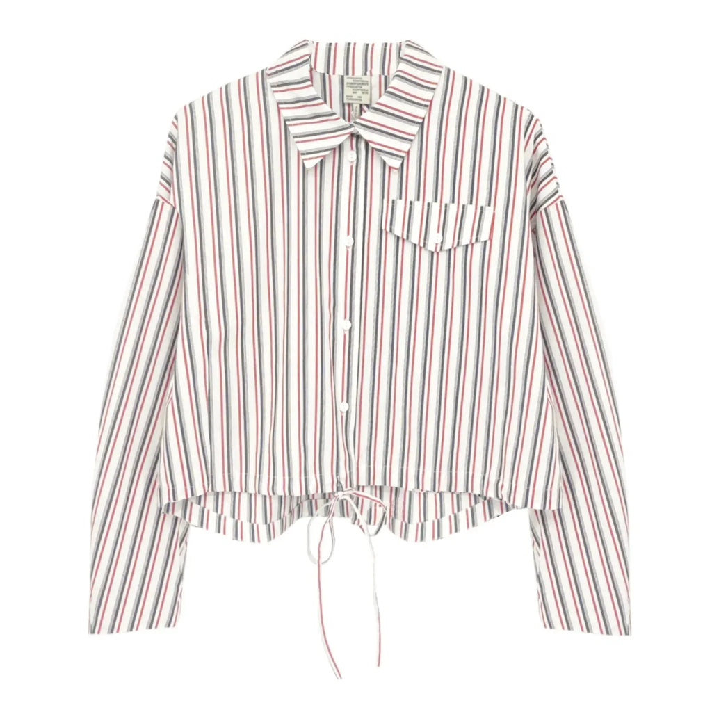 BAUM UND PFERDGARTEN Bryce Blouse Haute Red Stripe FR36|US4|S - flyKAMP