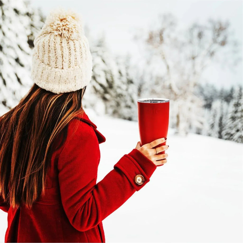 SIC Seriously Ice Cold 30 oz Tumbler in Matte Gameday Red - flyKAMP
