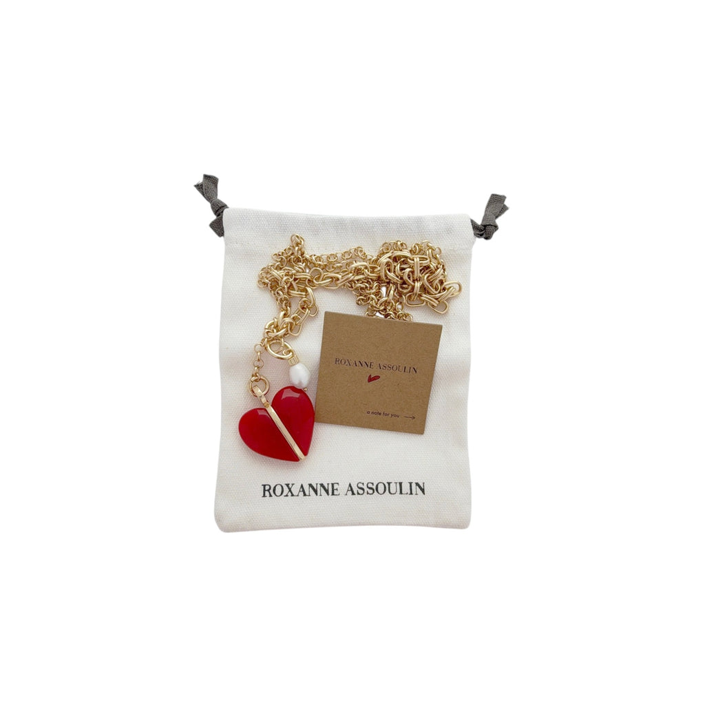 ROXANNE ASSOULIN The Double Charm Pendant Necklace Roxanne Assoulin