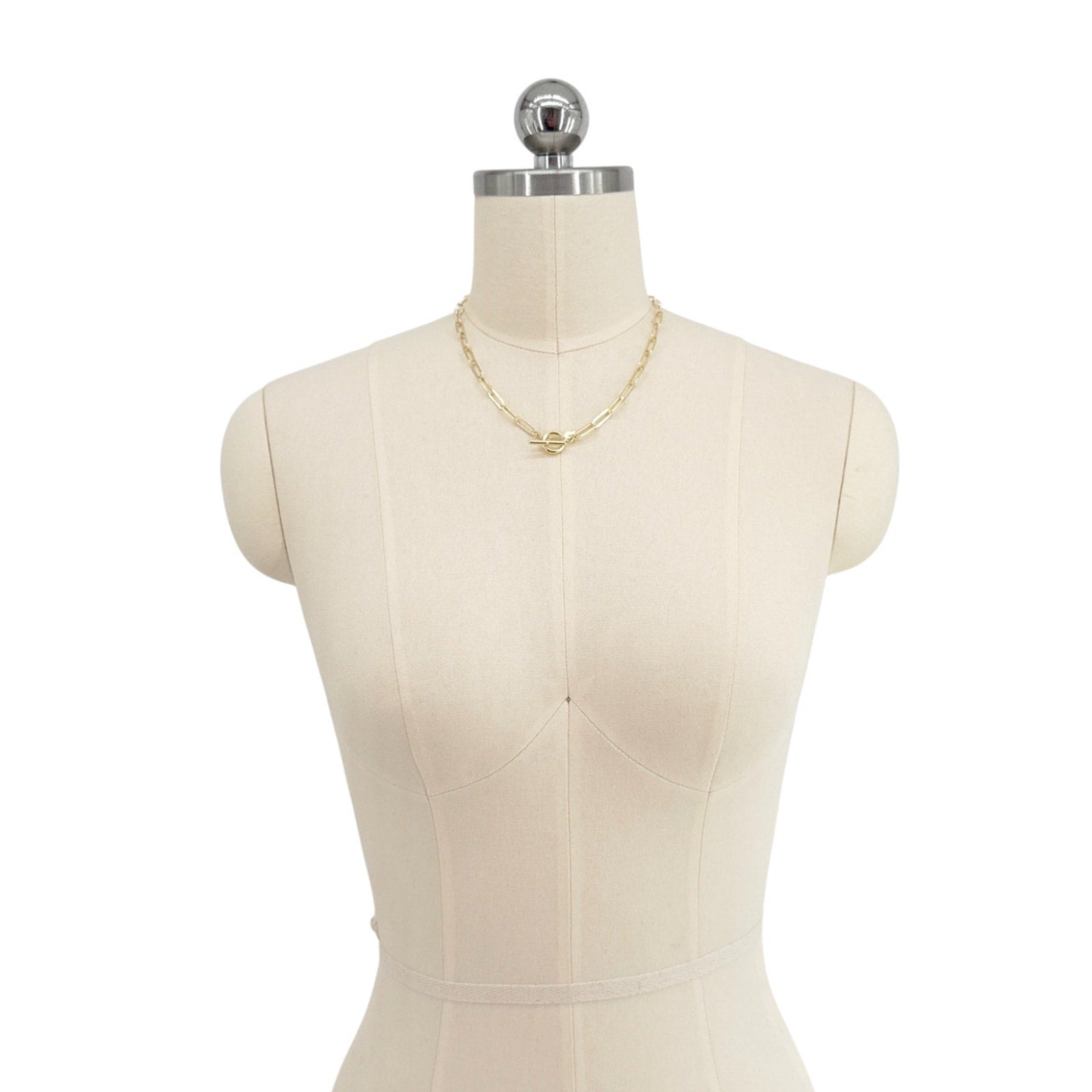 SILPADA Let’s Link Chain Necklace in Gold Plated Silver 17”