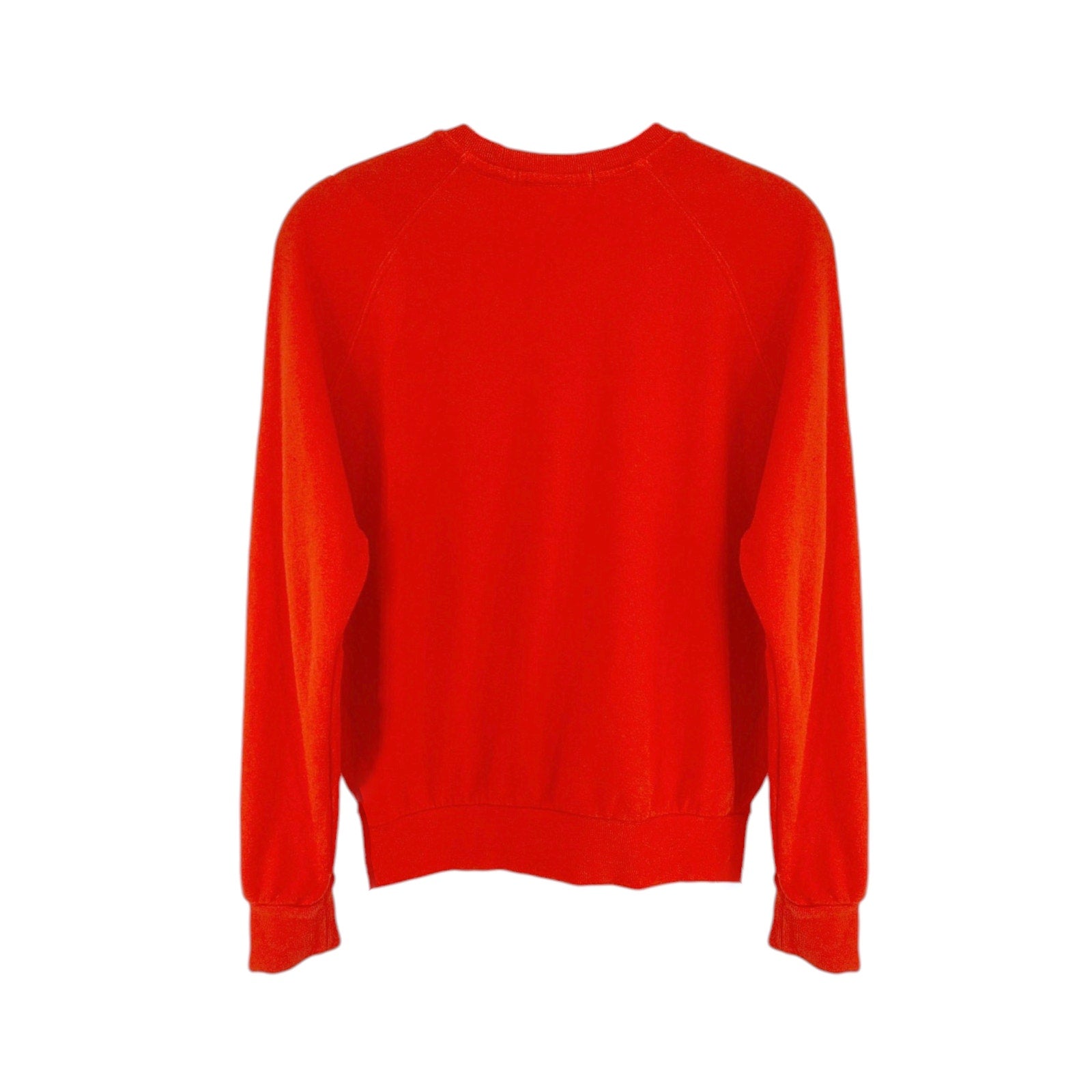 PERFECTWHITETEE Alexi French Terry Sweatshirt in Tomato S perfectwhitetee