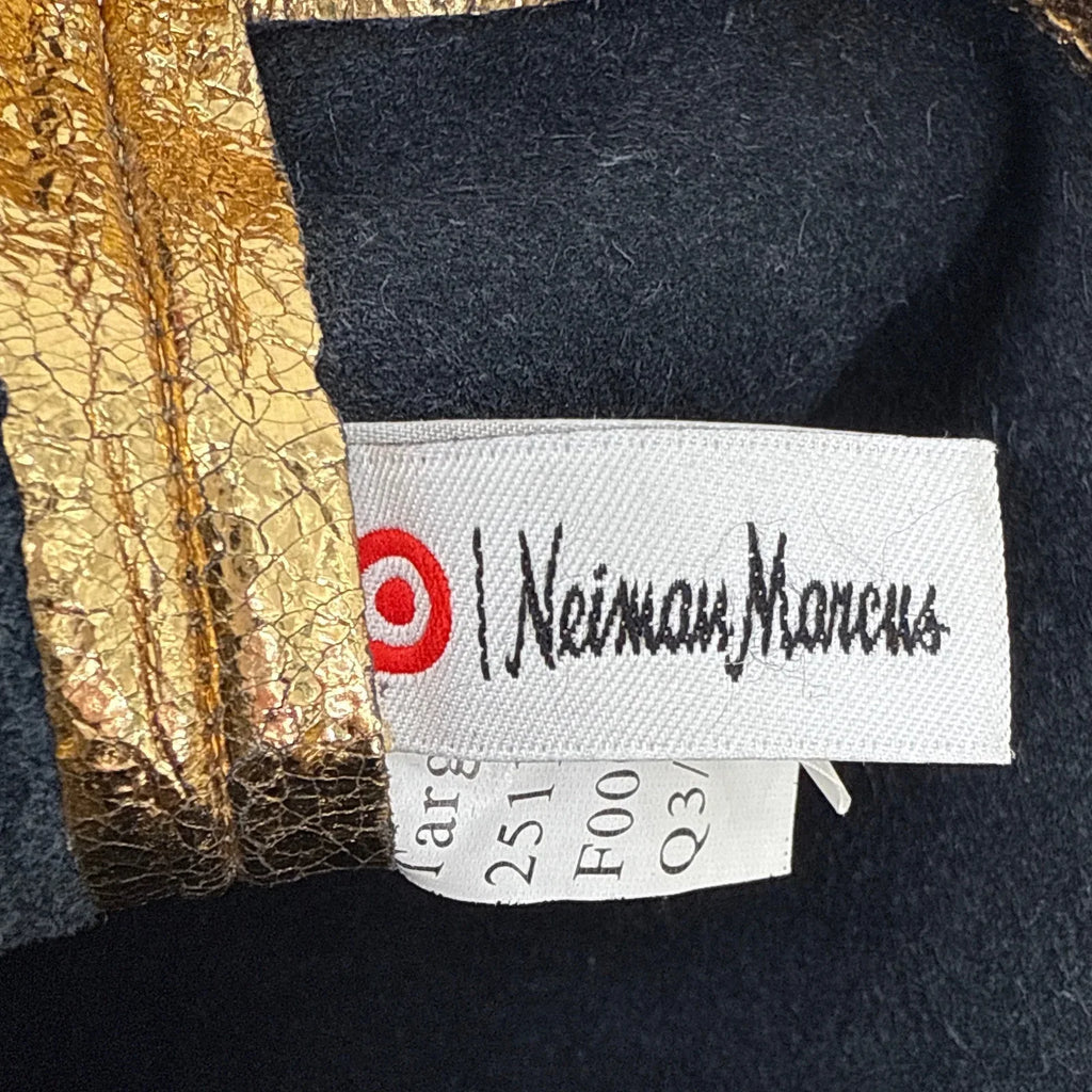MARC JACOBS for Neiman Marcus + Target Metallic Leather Pouch in Gold - flyKAMP
