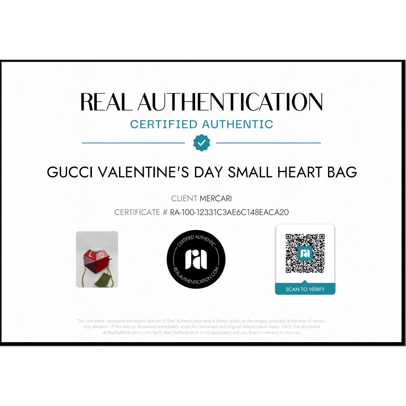 GUCCI Valentine's Day Small Heart Bag - flyKAMP