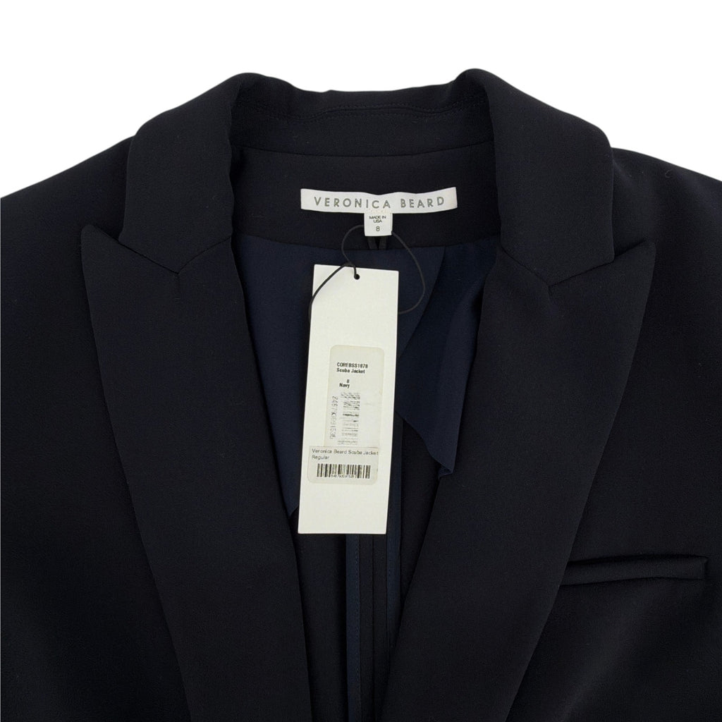VERONICA BEARD Scuba Dickey Jacket in Navy 8 Veronica Beard