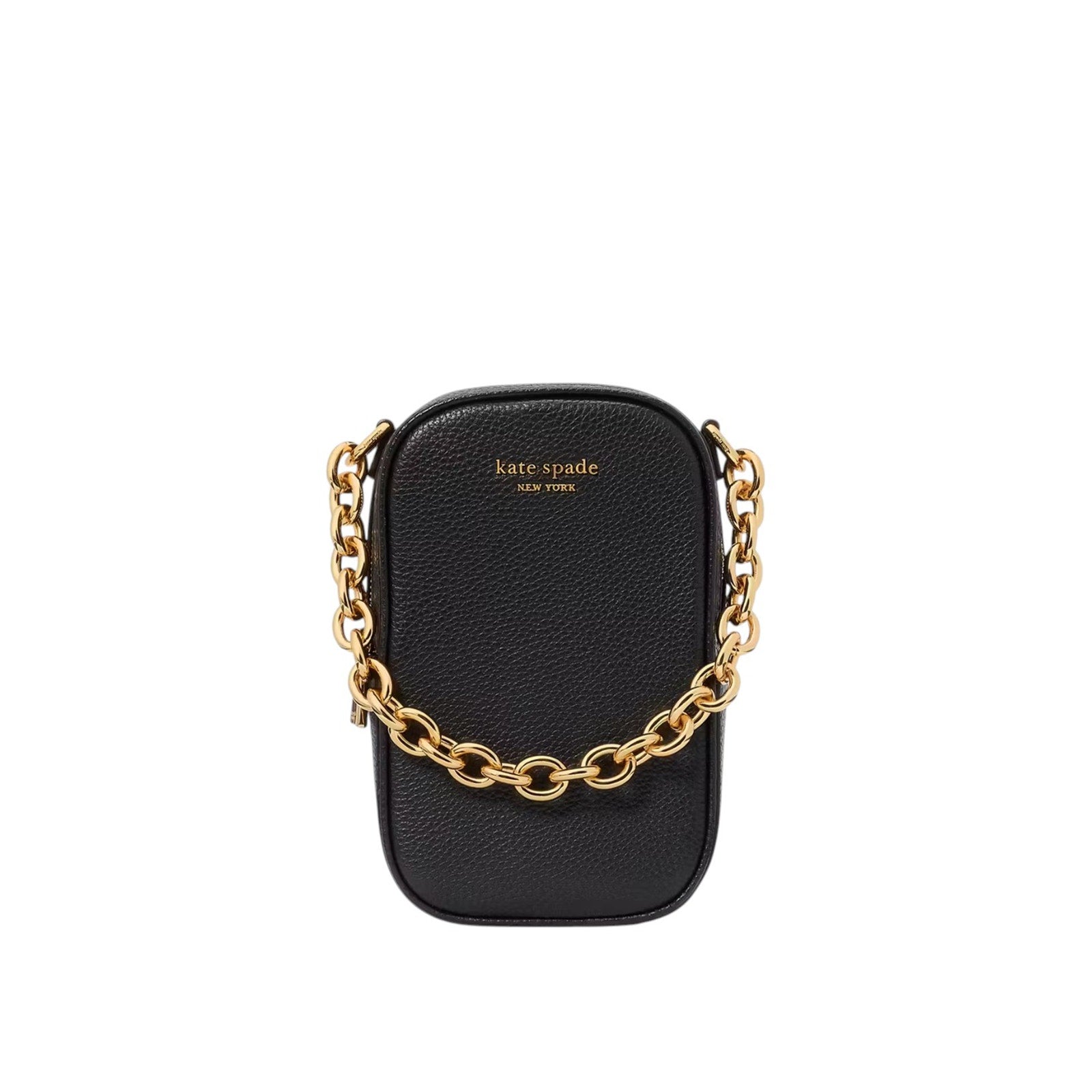 KATE SPADE New York  Jolie Chain Phone Crossbody in Black Kate Spade New York