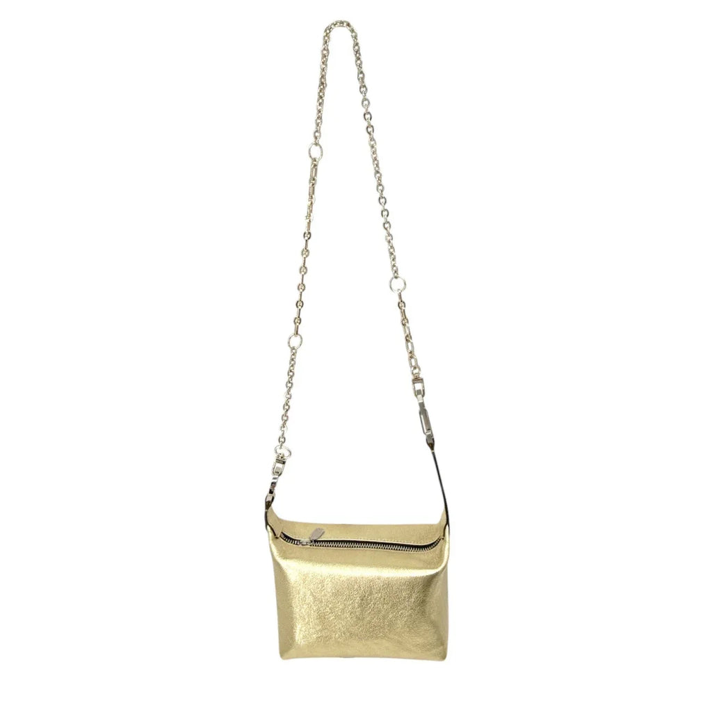 EERA Metallic Moon Bag in Laminated Gold - flyKAMP