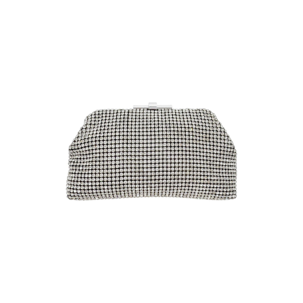 REISS Adaline Crystal Clutch Bag Reiss