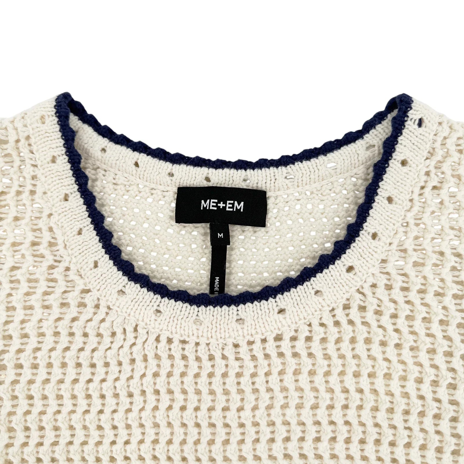 ME+EM Sweater Vest with Ruffles M - flyKAMP